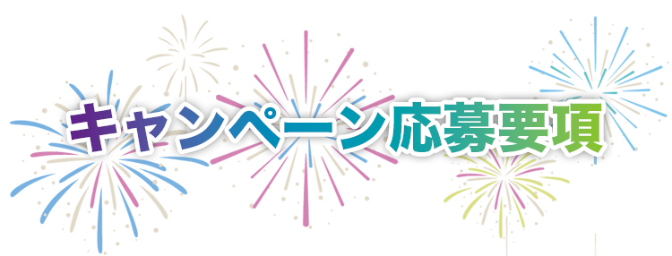 キャンペーン応募要項