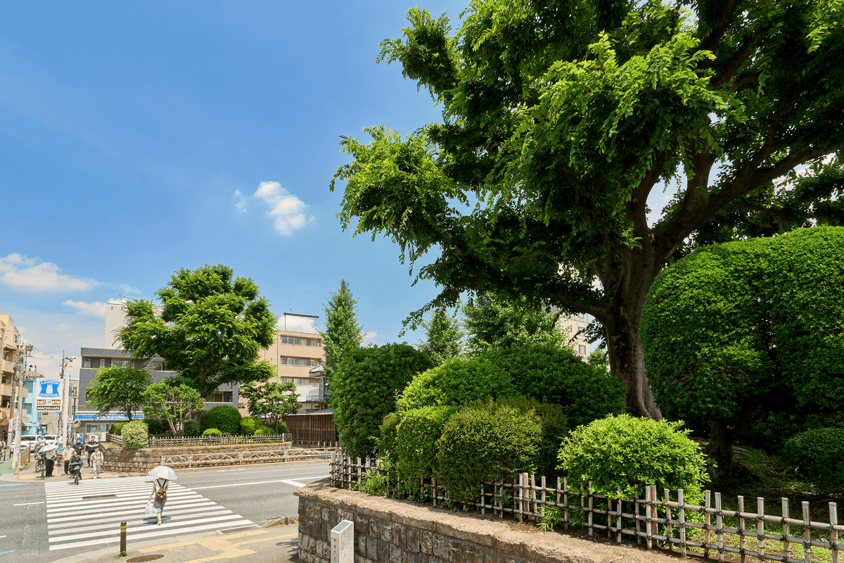 国指定史跡 志村一里塚