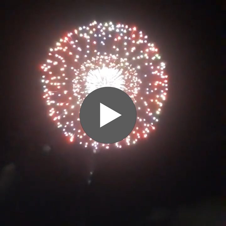 「４年ぶりの空の花」